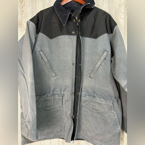 Vintage Cub Schaefer Schaefer Outfitters Original Drifter Coat Grey Black SZ 42 - Picture 10 of 16